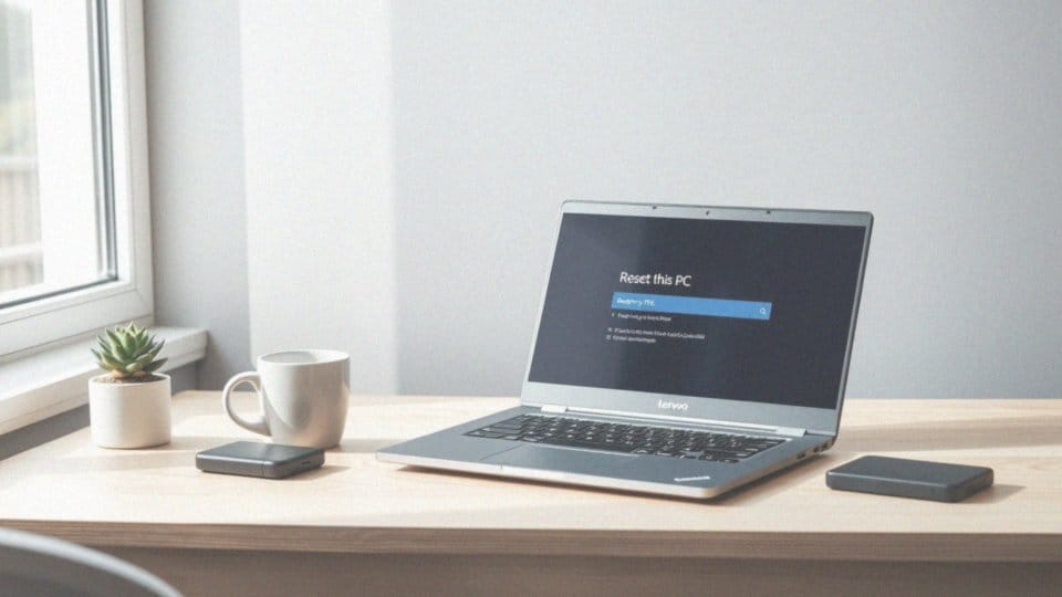 Jak zresetować laptopa Lenovo bez utraty danych?