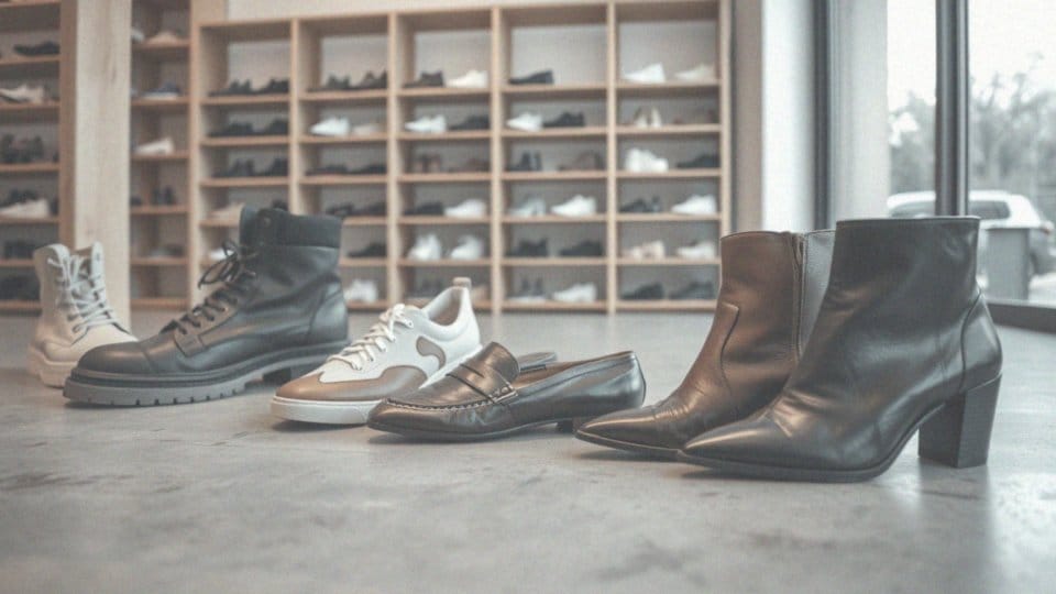 Jakie są najlepsze style obuwia do skórzanych spodni?