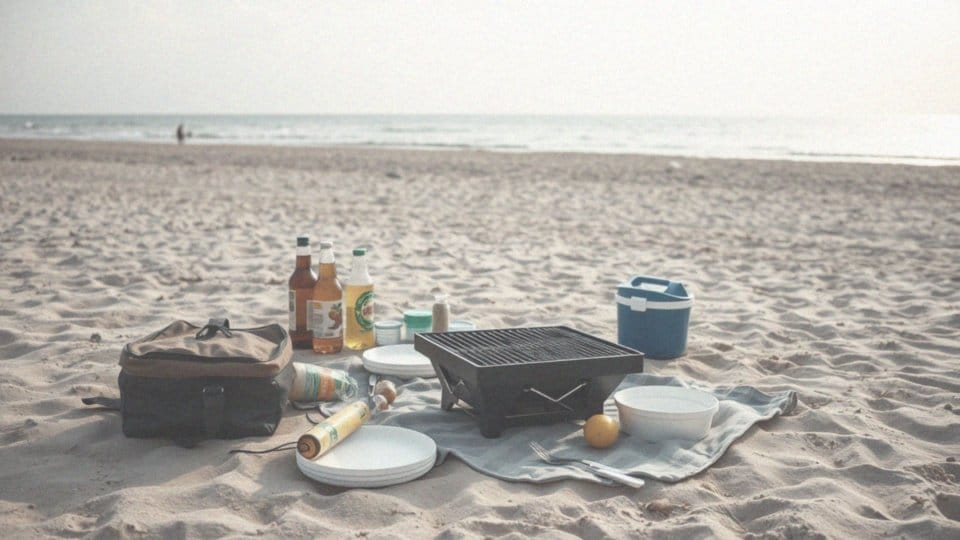 Co należy zabrać ze sobą na grillowanie na plaży?