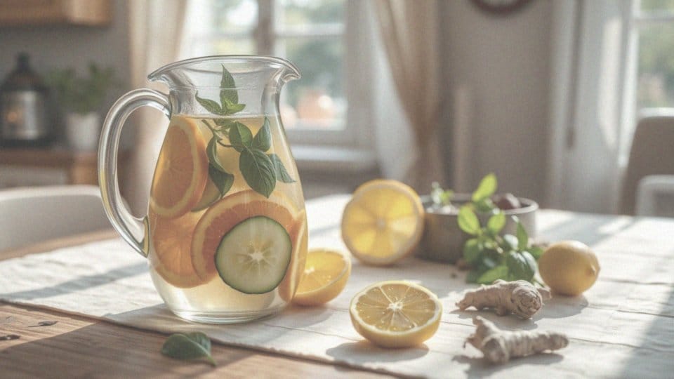 Jakie alternatywy istnieją dla wody z cytryną i miętą?