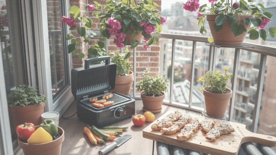 Jakie przepisy grillowe są przydatne na balkonie?
