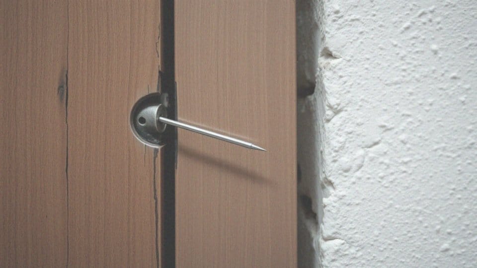 Jak wykorzystać cienki drut do otwierania zatrzaśniętych drzwi?