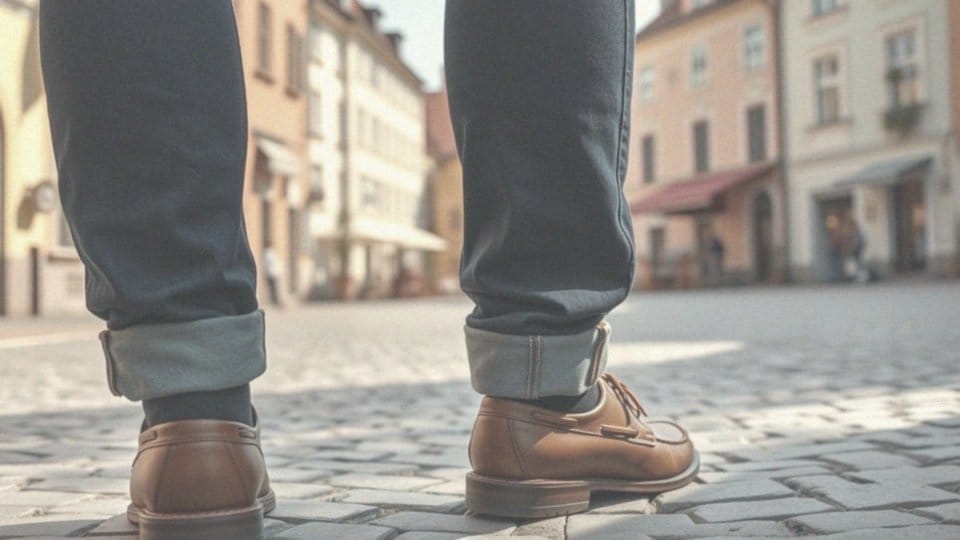 Jakie dżinsy są idealne do mokasynów?