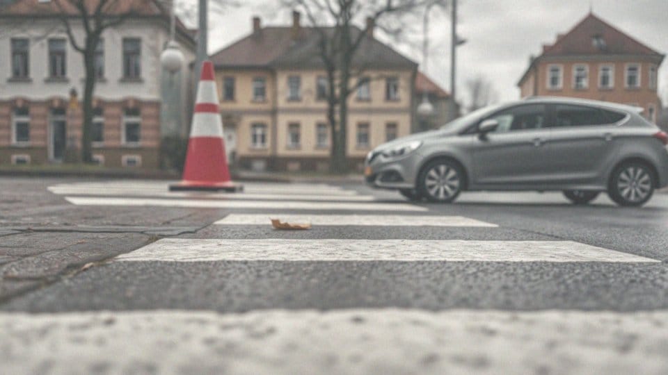 Jakie są najczęstsze przyczyny lekkiego potrącenia pieszego?