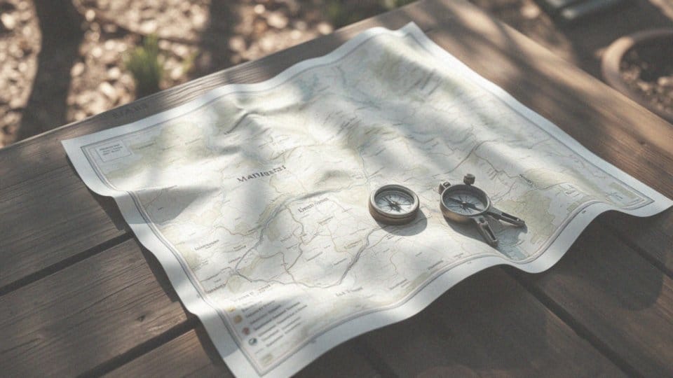 Co przedstawia mapa turystyczna Warmii i Mazur?
